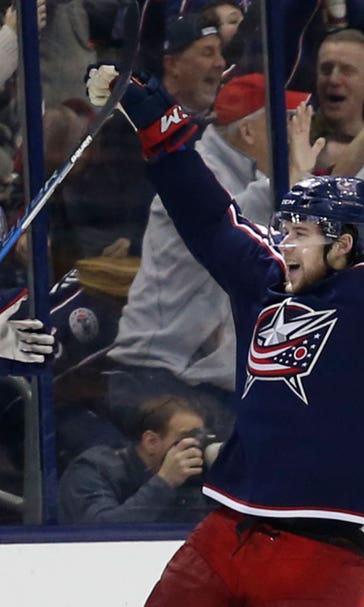 Anderson scores late in 3rd to lift Blue Jackets over Ducks 4-2